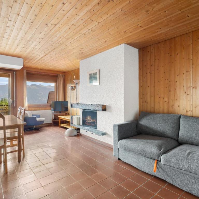 Capricorne RS1 sur la place du village a Anzere - Apartment - 1