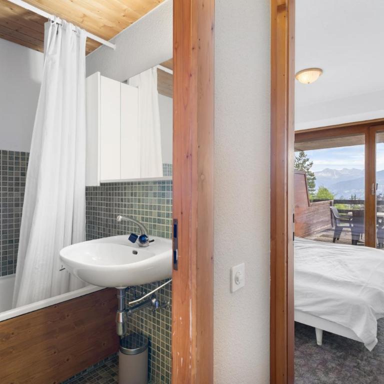 Capricorne RS1 sur la place du village a Anzere - Apartment - 14