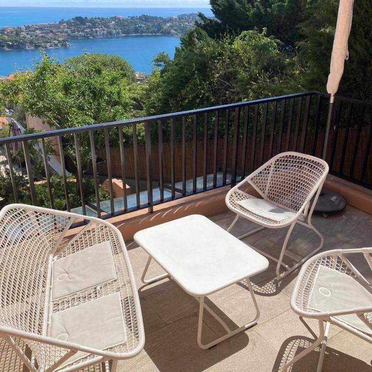 Studio & terrace - sea view - Institut de Français - Appartement 1 Chambre avec Vue sur la Mer et Terrasse - 1