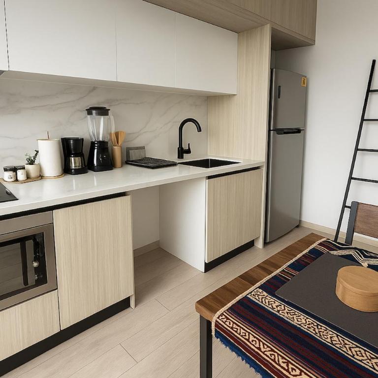 Suite de lujo Parque La Carolina Piscina, Gym & Jacuzzi - One-Bedroom Apartment - 9