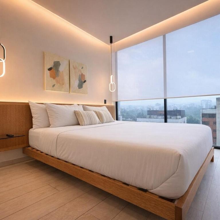 Suite de lujo Parque La Carolina Piscina, Gym & Jacuzzi - One-Bedroom Apartment - 6