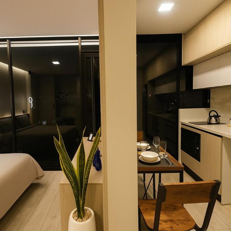 Suite de lujo Parque La Carolina Piscina, Gym & Jacuzzi - One-Bedroom Apartment - 19