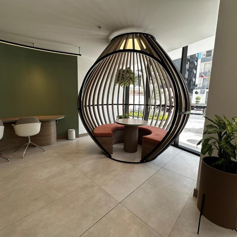 Suite de lujo Parque La Carolina Piscina, Gym & Jacuzzi - One-Bedroom Apartment - 41