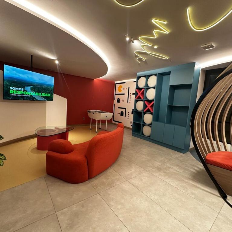 Suite de lujo Parque La Carolina Piscina, Gym & Jacuzzi - One-Bedroom Apartment - 49
