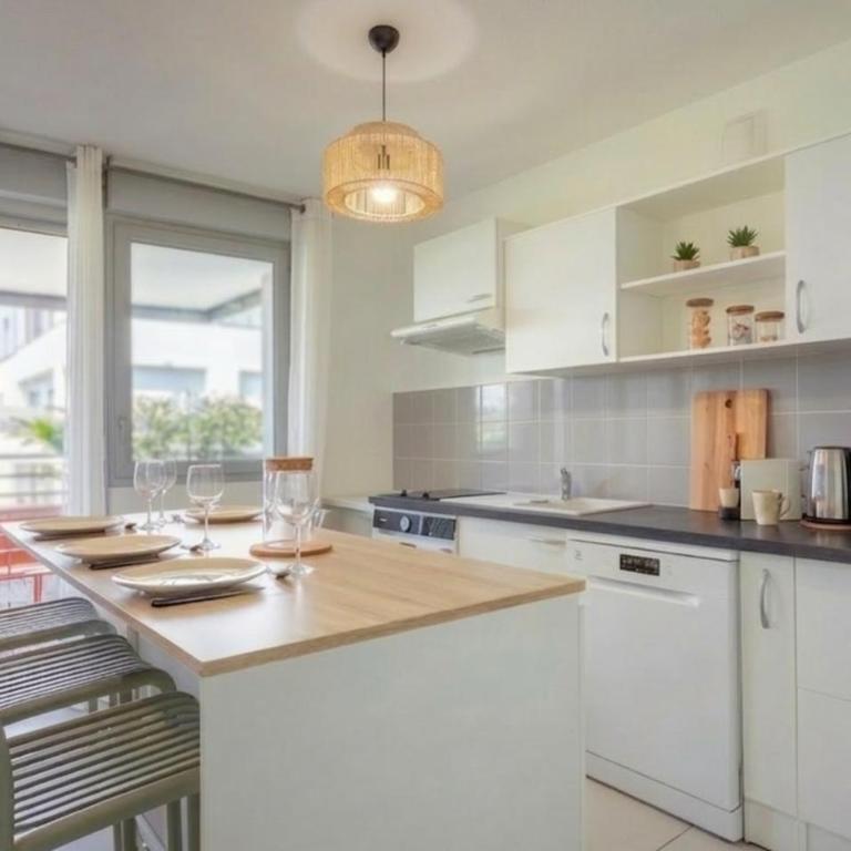 T3 Universités & Hospitals - Havre de paix près Toulouse - parking - terrasse - Apartamento de 2 dormitorios con terraza - 16
