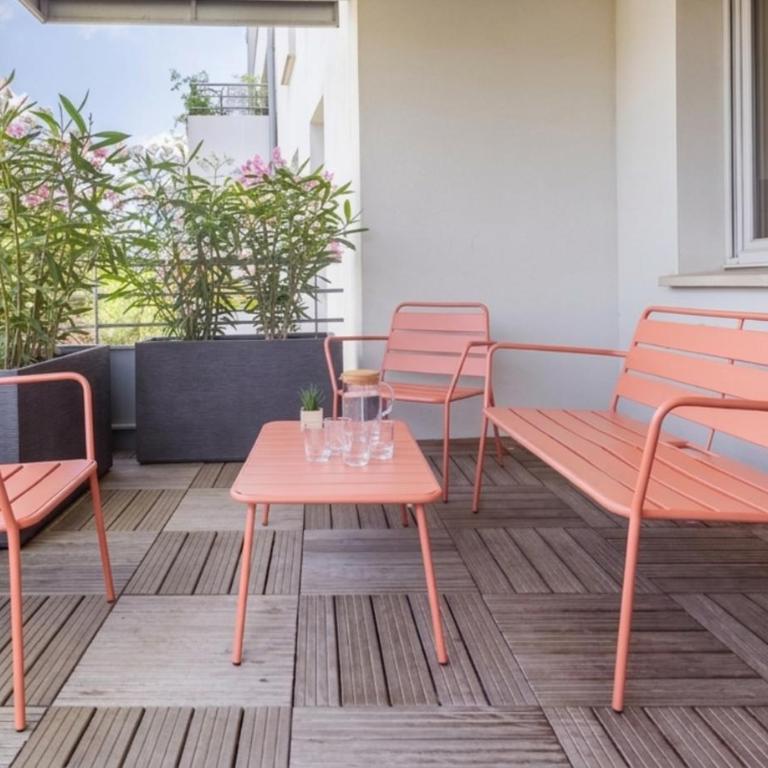 T3 Universités & Hospitals - Havre de paix près Toulouse - parking - terrasse - Apartamento de 2 dormitorios con terraza - 3