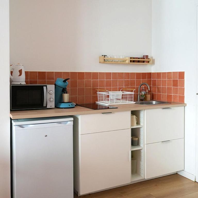 Le Terracotta - Charmant T2 à Lille - proche centre, Wazemmes, St Michel - Appartamento con 1 Camera da Letto - 12