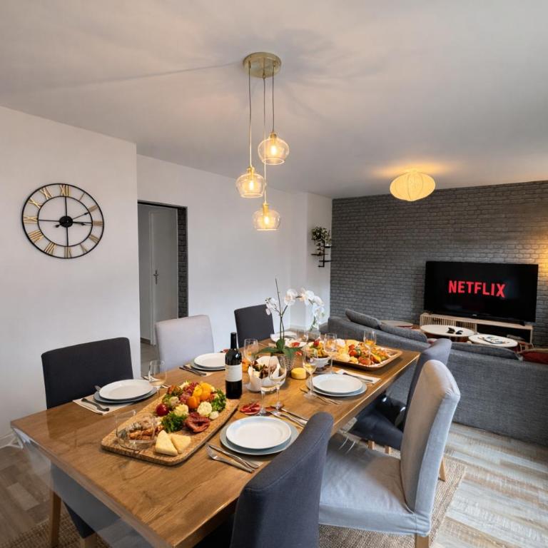 Le Robespierre - Parking privé - 5min gare - Apartment mit 2 Schlafzimmern - 2