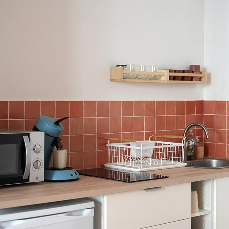 Le Terracotta - Charmant T2 à Lille - proche centre, Wazemmes, St Michel - Appartamento con 1 Camera da Letto - 14