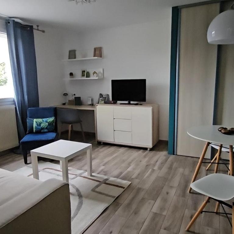 T2 "Le Vigny" Cosy et Lumineux, Parking privé, Idéal séjours et week-ends - Appartement 1 Chambre - 2