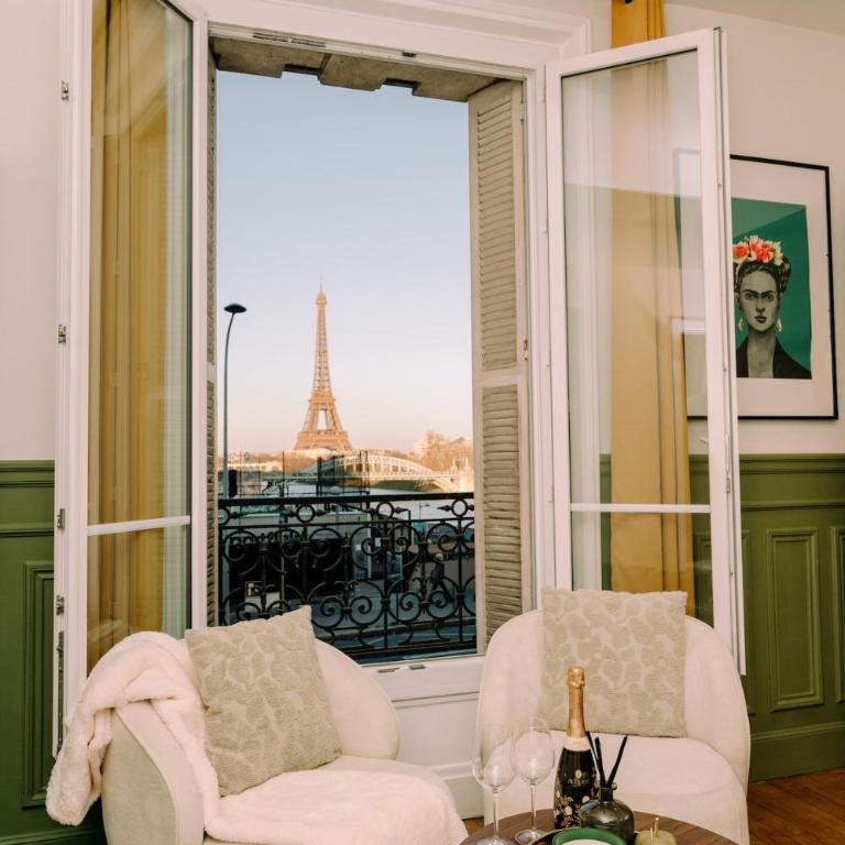 2P Studio - Eiffel Tower View - Romantic Suite-A-C - Studio - 42