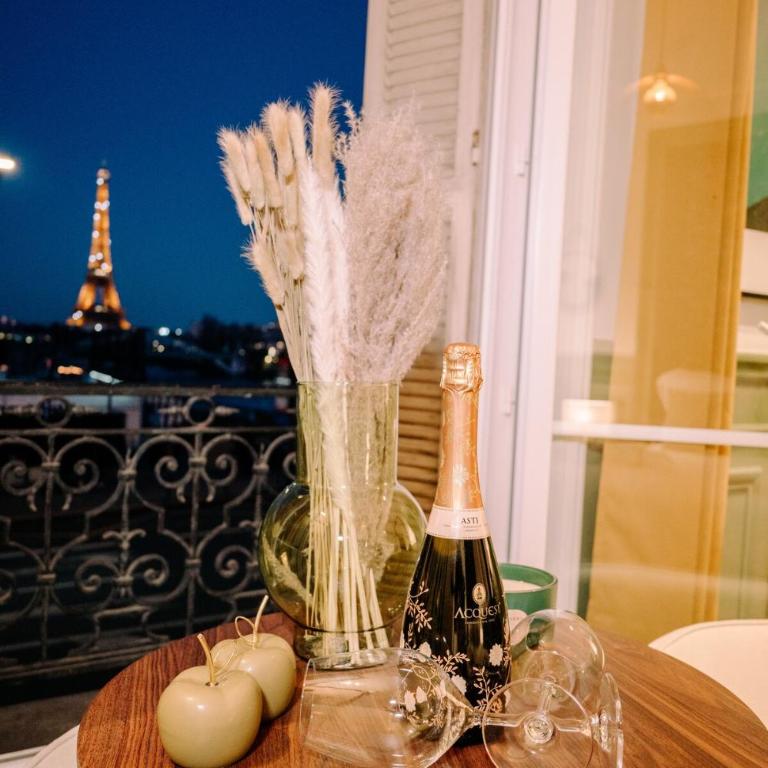 2P Studio - Eiffel Tower View - Romantic Suite-A-C - Studio - 47