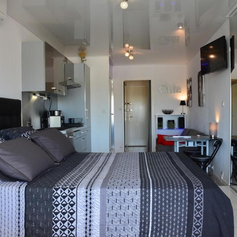 Héliopolis studio de charme naturiste avec terrasse et parking privé - Apartamento de 1 dormitorio - 1