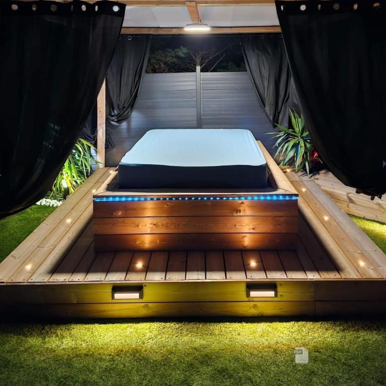 salle de cinéma et jaccuzi - Villa 1 Chambre - 1