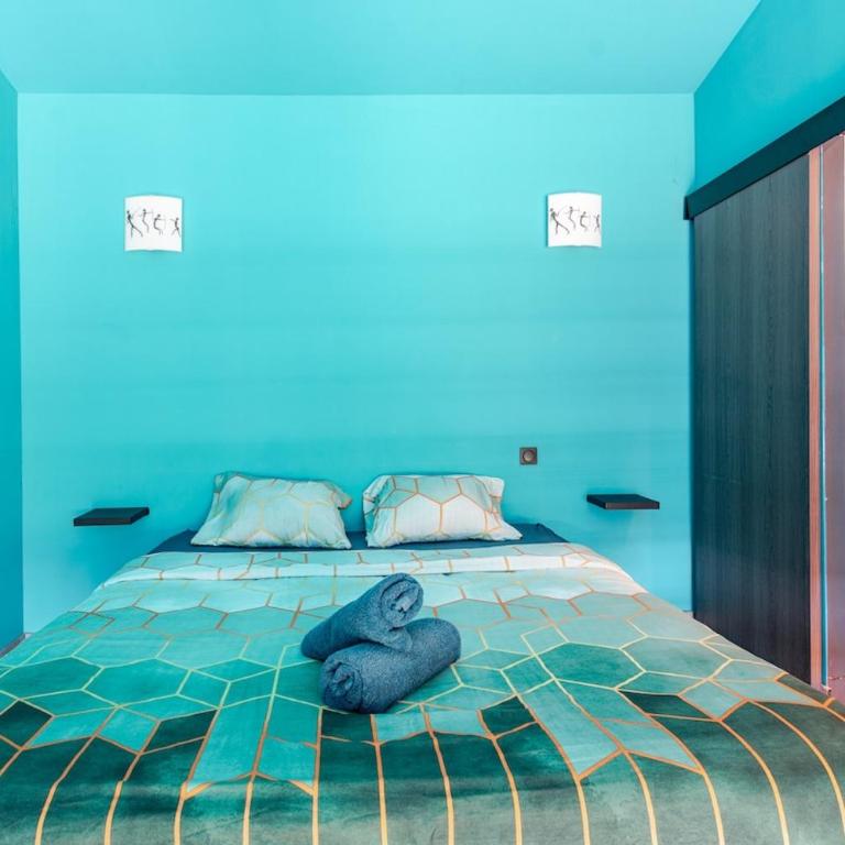 salle de cinéma et jaccuzi - Villa 1 Chambre - 7