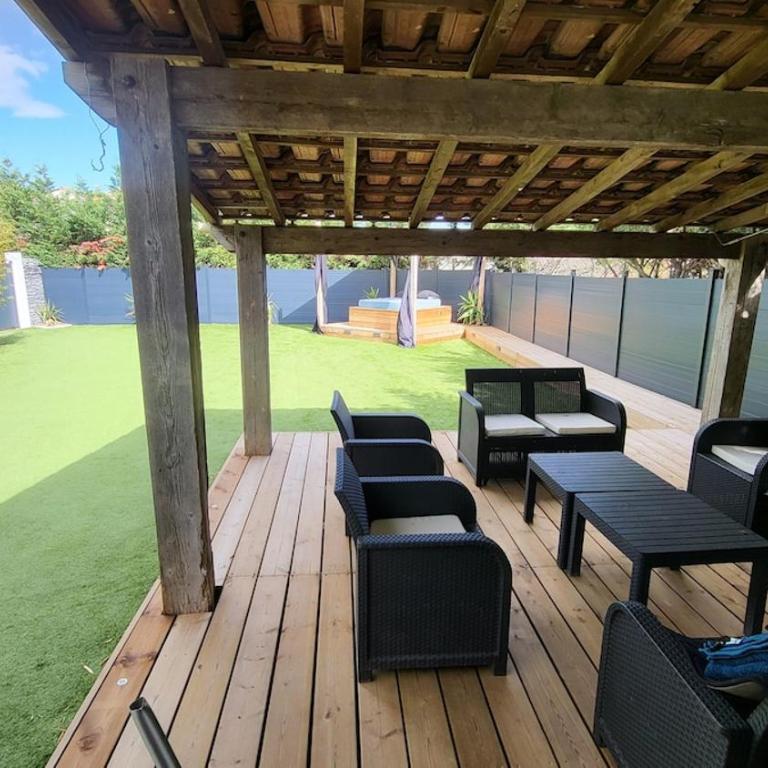 salle de cinéma et jaccuzi - Villa 1 Chambre - 8