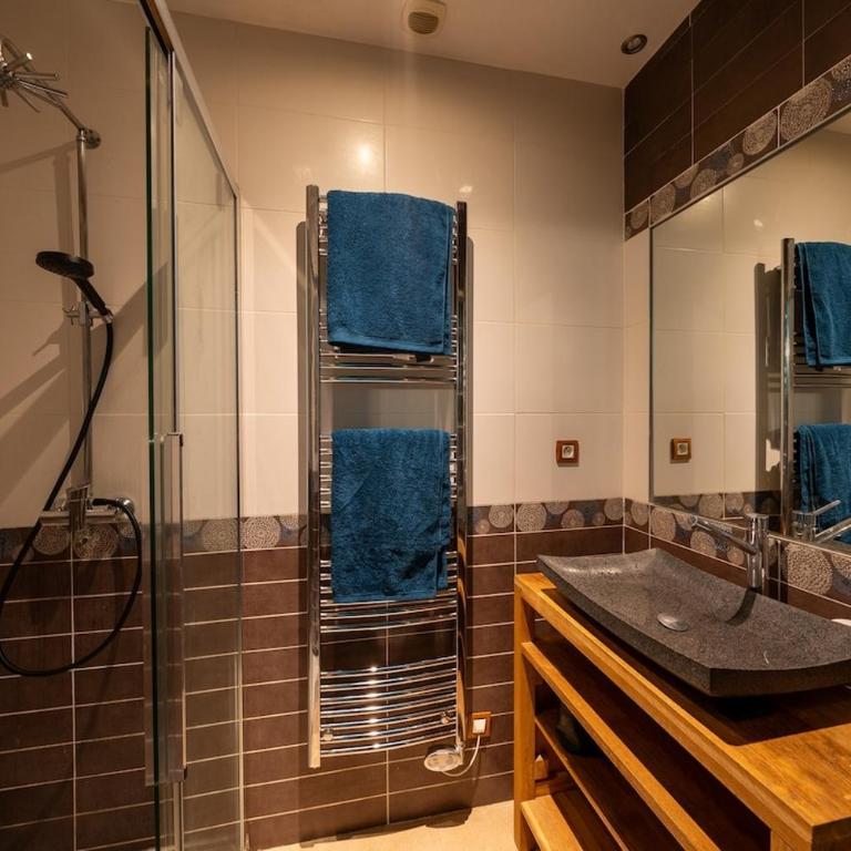 salle de cinéma et jaccuzi - Villa 1 Chambre - 11