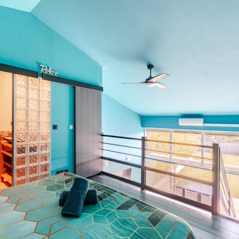 salle de cinéma et jaccuzi - Villa 1 Chambre - 14
