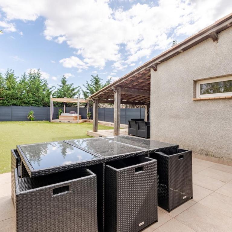 salle de cinéma et jaccuzi - Villa 1 Chambre - 20