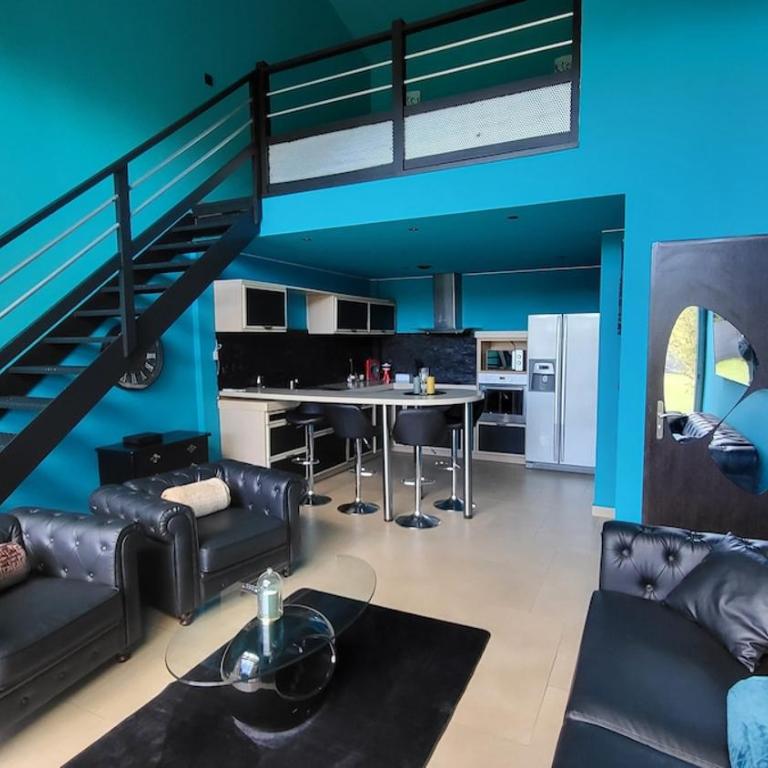 salle de cinéma et jaccuzi - Villa 1 Chambre - 25
