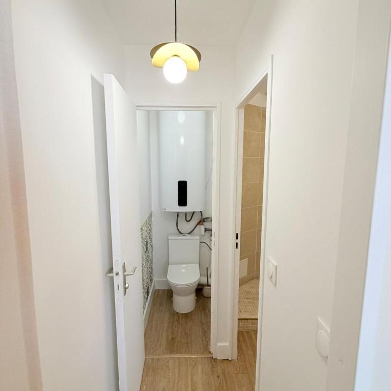 Le cocon de Sète - T2 cabine cosy, grande terrasse rez de jardin, clim, parking proche plage - Apartment mit 2 Schlafzimmern - 9