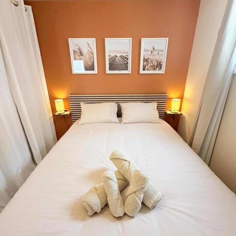 Le cocon de Sète - T2 cabine cosy, grande terrasse rez de jardin, clim, parking proche plage - Apartment mit 2 Schlafzimmern - 14