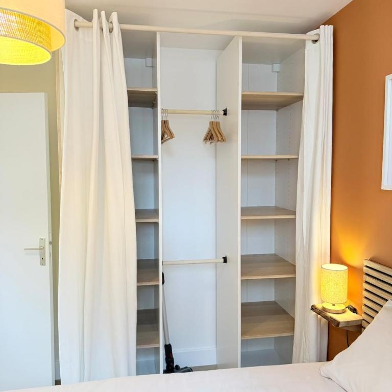 Le cocon de Sète - T2 cabine cosy, grande terrasse rez de jardin, clim, parking proche plage - Apartment mit 2 Schlafzimmern - 15