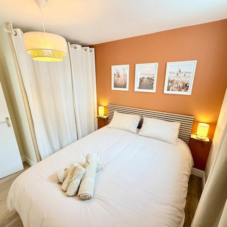 Le cocon de Sète - T2 cabine cosy, grande terrasse rez de jardin, clim, parking proche plage - Apartment mit 2 Schlafzimmern - 17