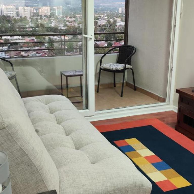 Acogedor departamento 4 camas con estacionamiento comuna macul metro camino agricola - Two-Bedroom Apartment with View - 34