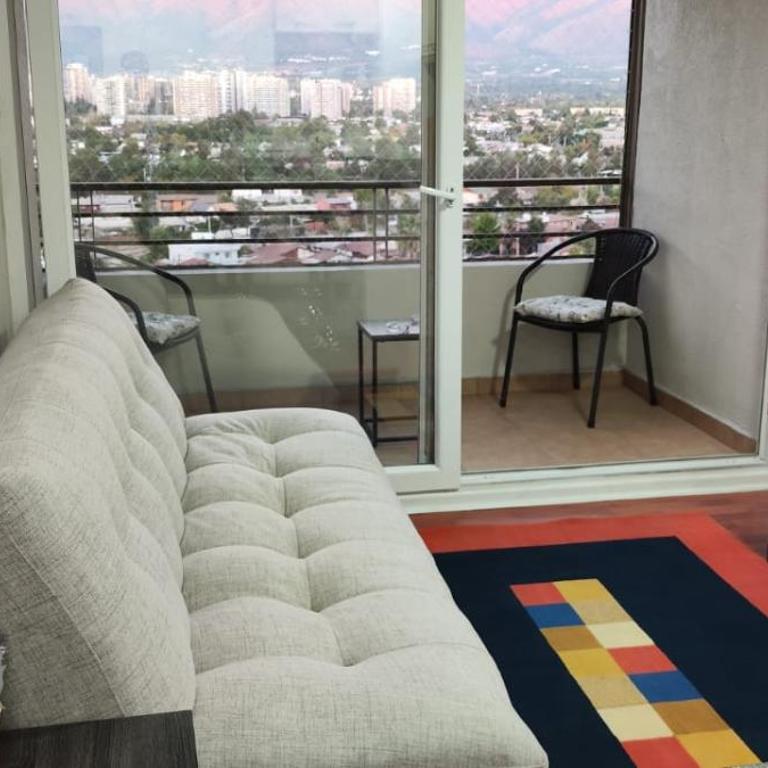 Acogedor departamento 4 camas con estacionamiento comuna macul metro camino agricola - Two-Bedroom Apartment with View - 37