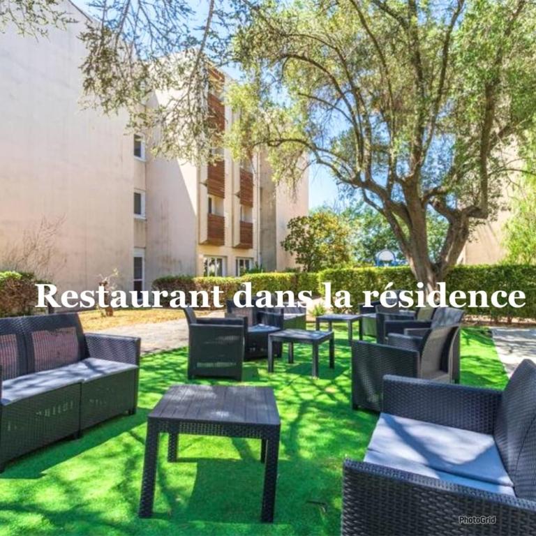 Résidence avec piscine près de la mer à la LONDE - Apartamento de 1 dormitorio - 34