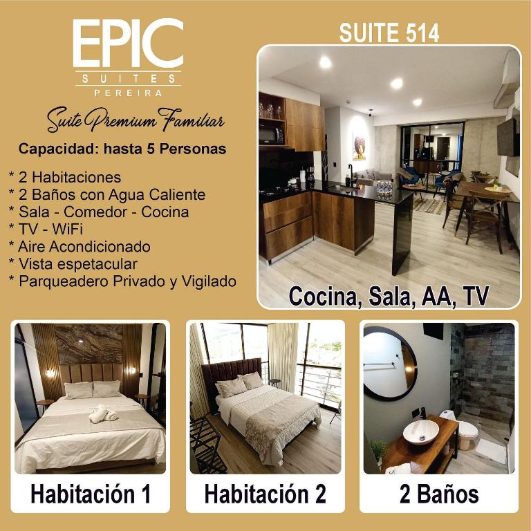 Epic Suite 514 Family Deluxe 2 Room 5P Airport - Superior Double Room - 2