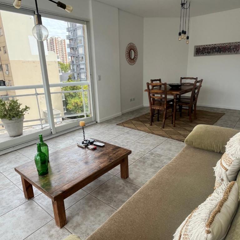 Depto de hermosas vistas y extrema tranquilidad - One-Bedroom Apartment with City View - 10
