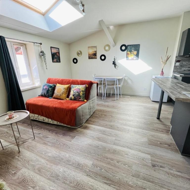 Le Repaire, Rives, 4 pers, Calme, Lit Queen et BZ - Appartement 1 Chambre - 12