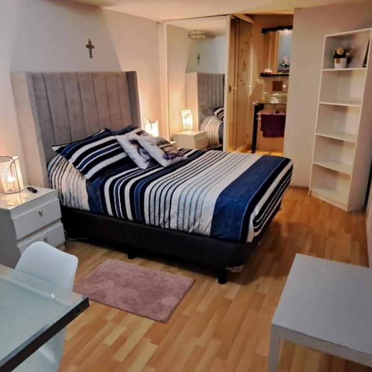Habitaciones Narvarte Del Valle - Chambre Double avec Salle de Bains Privative - 5