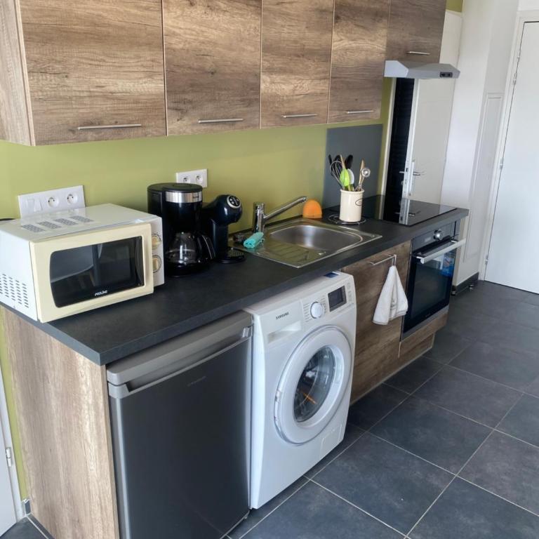 L'Altéia - L'appartement les pieds dans l'eau avec place de parking et accès direct plage - Apartment mit 1 Schlafzimmer - 11