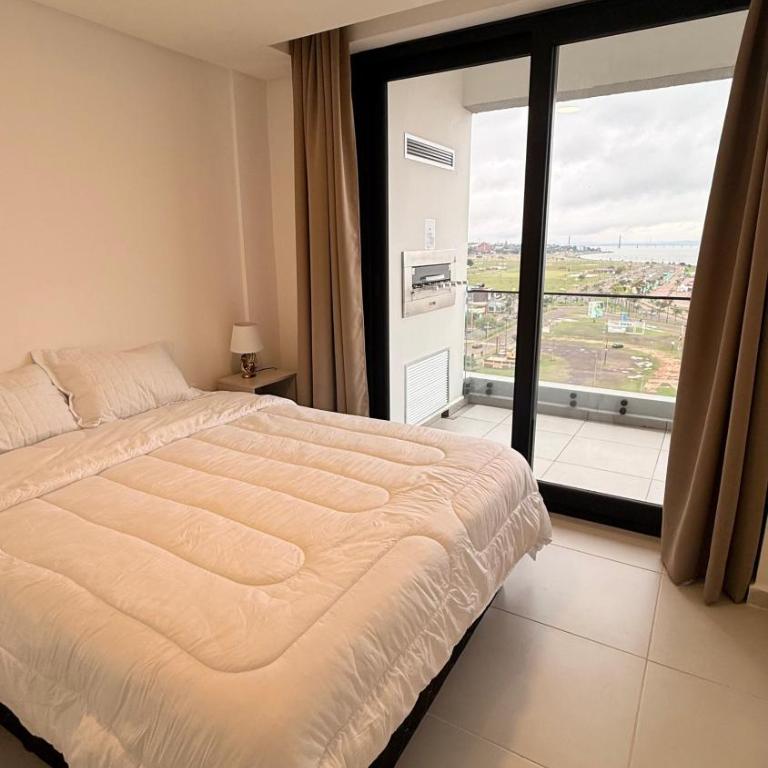 Exclusiva Vista Directa a la Playa San José Depto de 2 Habitaciones en Vivo Costanera en el último piso con parking! - Apartamento de 2 dormitorios - 5