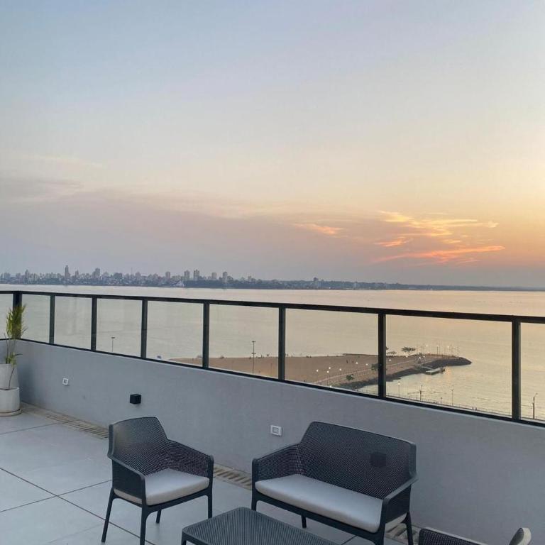 Exclusiva Vista Directa a la Playa San José Depto de 2 Habitaciones en Vivo Costanera en el último piso con parking! - Apartamento de 2 dormitorios - 29