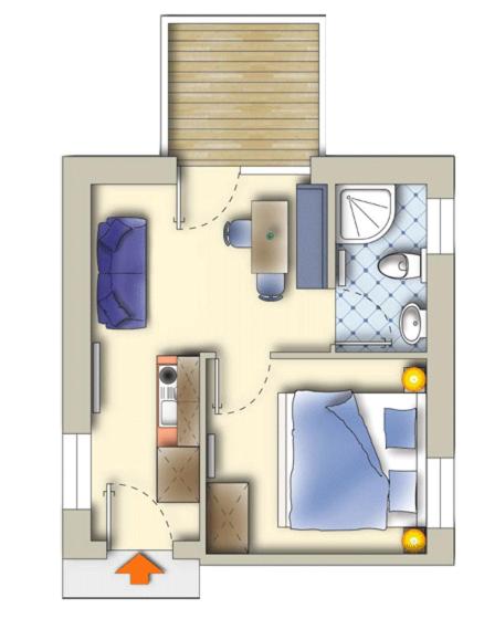 Alpenapart Saphir - One-Bedroom Apartment - 1