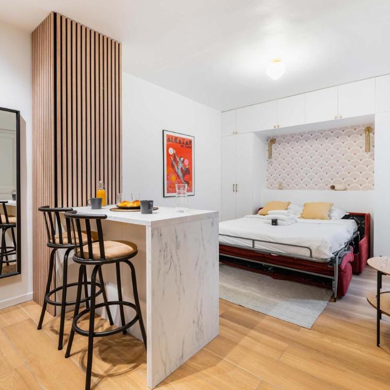 Studio parisien coeur montmartre - Paris 18 - 2p - Studio - 1