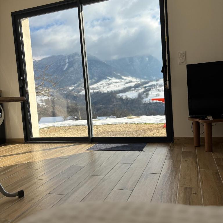 Studio 4 personnes avec vue Montagne - Appartement 1 Chambre - 17