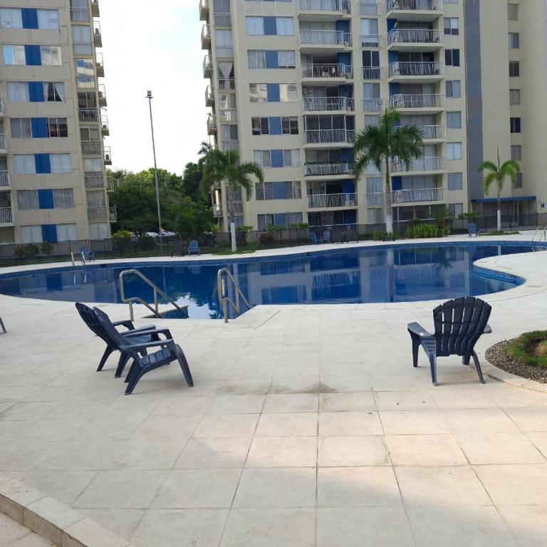 Apartamento cerca a Piscilago, Club House Ricaurte - Apartamento de 2 dormitorios con vistas a la montaña - 18