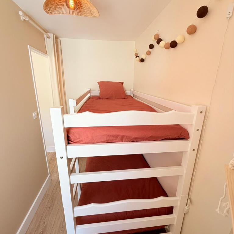 Le cocon de Sète - T2 cabine cosy, grande terrasse rez de jardin, clim, parking proche plage - Apartment mit 2 Schlafzimmern - 19
