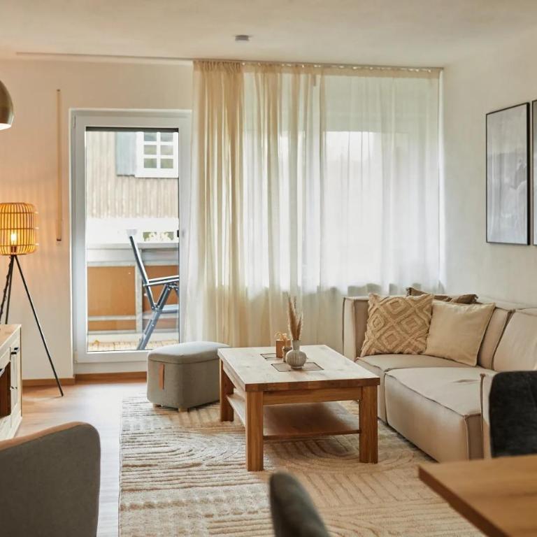 Design Stüble Allgäu - Alpine Ruhe zeitloses Design - Apartment mit 2 Schlafzimmern - 4