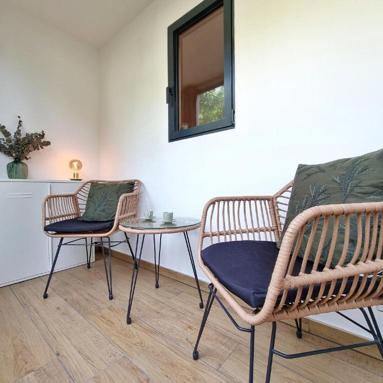 Écrin de Verdure - Design & Confort T2 38m2, WIFI, Piscine & Plage à 200m - Apartment mit 1 Schlafzimmer - 11