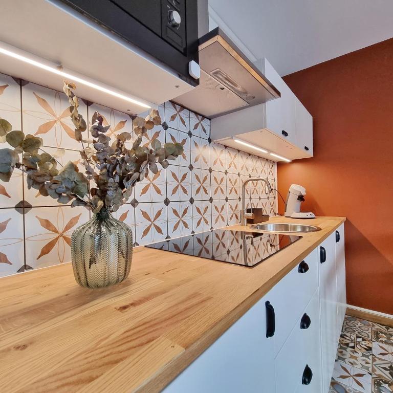 Écrin de Verdure - Design & Confort T2 38m2, WIFI, Piscine & Plage à 200m - Apartment mit 1 Schlafzimmer - 6