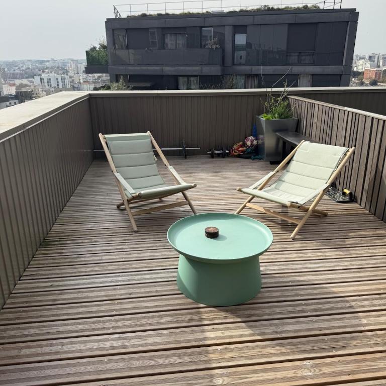 Rooftop Duplex with terrace overlooking the Eiffel Tower - Appartement 3 Chambres - 20