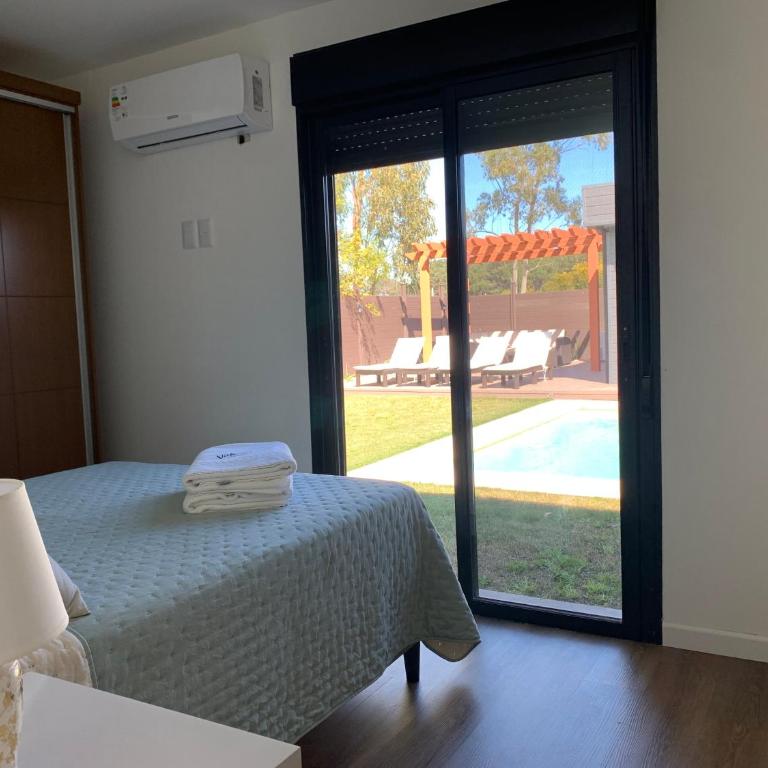 Casa 6 personas con piscina en Piriápolis Playa los Angeles - Casa con 1 dormitorio - 9