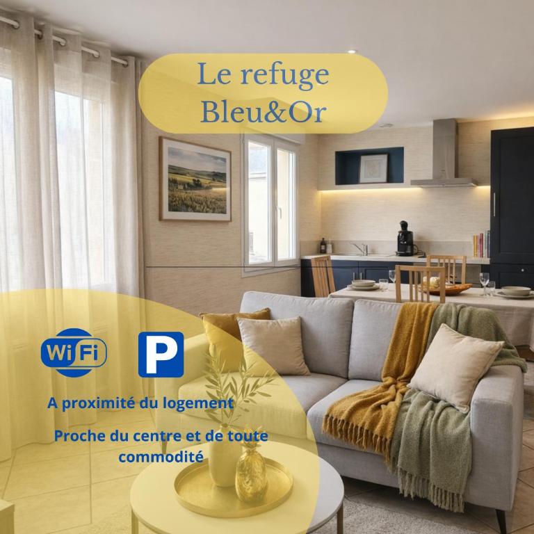 Le refuge Bleu et Or - Appartement 1 Chambre - 1