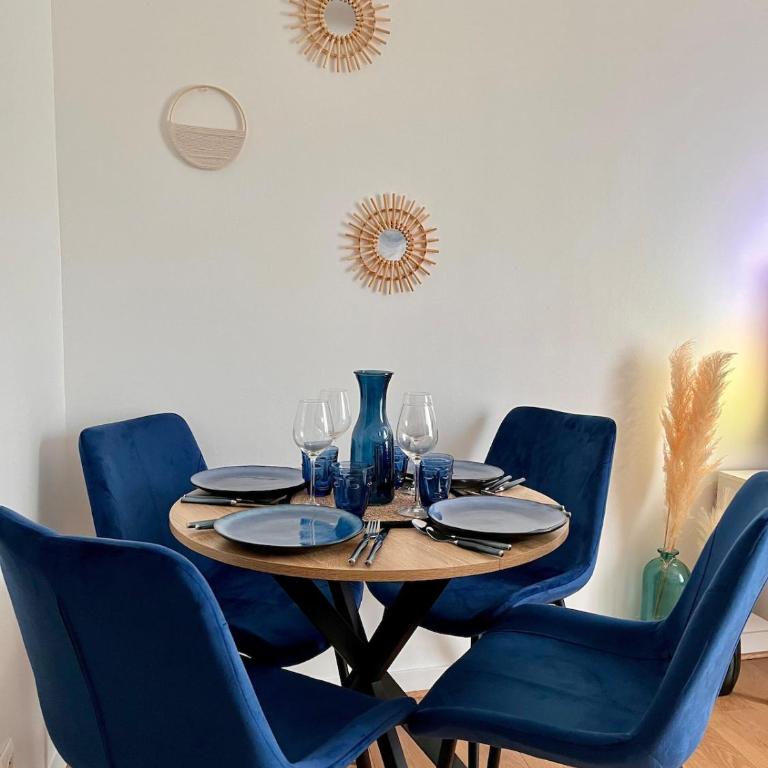 Le Cocon Bleu - T2 Moderne et Cosy - Appartement 1 Chambre - 5